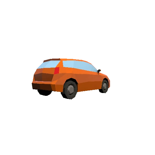 PaperCarsSUV4NightOrange Variant